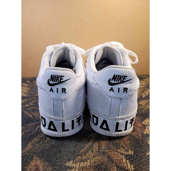 Men's Nike White and Black Air Force 1 Low CMFT 'Equality'- Size 13 - Picture 4 of 14